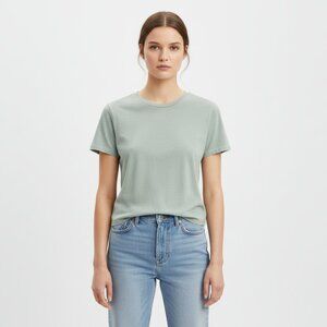 *Gap Shrunken Sage Green short-sleeved t-shirt
